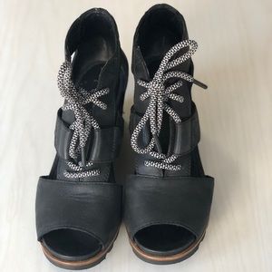 Sorel Joanie Lace Wedge Sandal